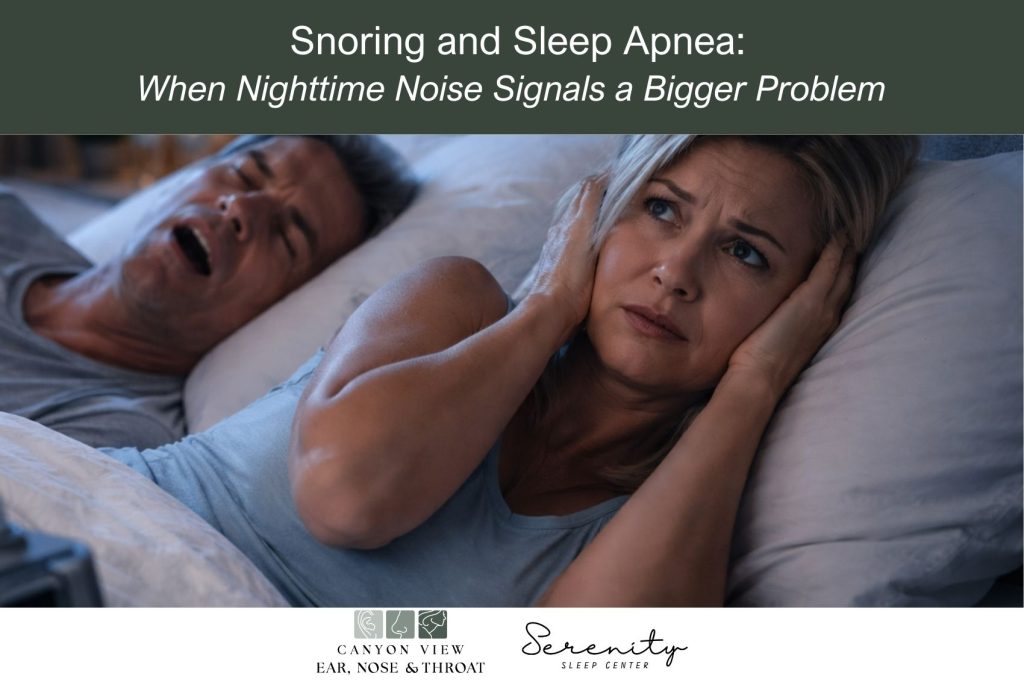 Snoring and Sleep Apnea: When Nighttime Noise Signals a Bigger Problem